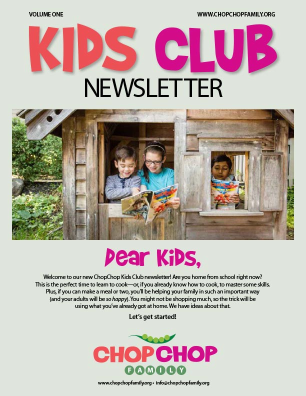 Kids-Club-newsletter Tip-sheet