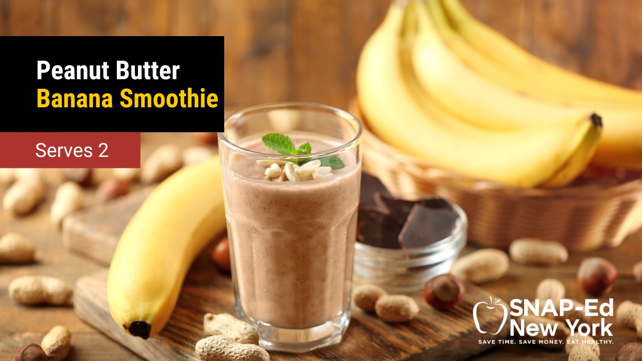 Peanut Butter Banana Smoothies
