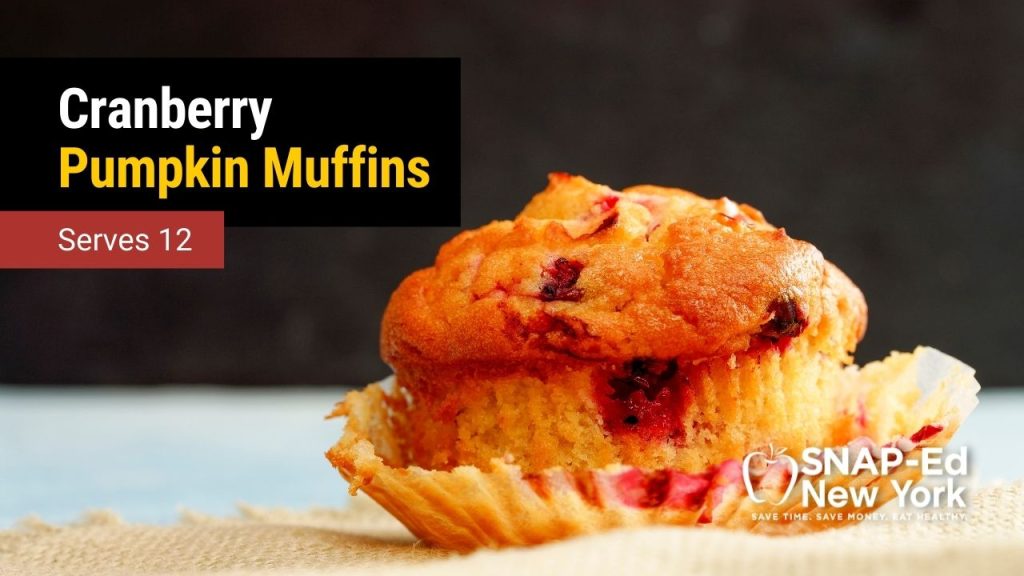 Cranberry Pumpkin Muffins