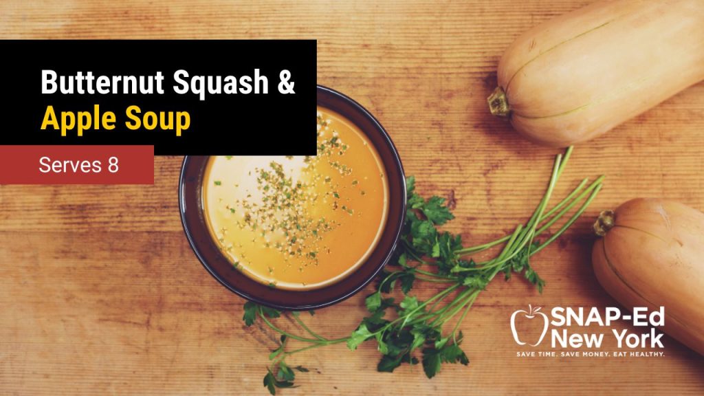 Butternut Squash & Apple Soup