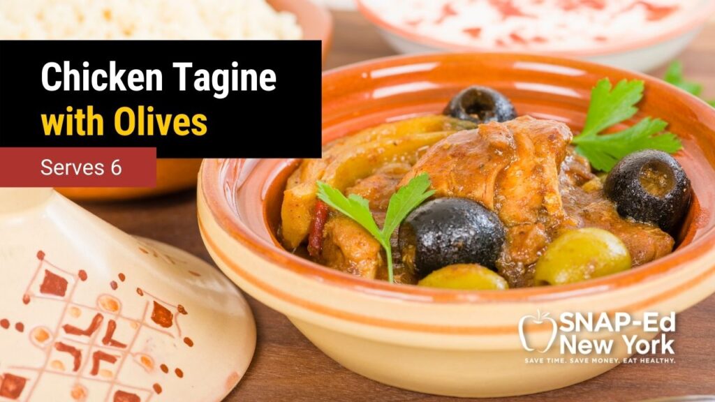 Chicken Tagine with Olives and Artichoke Hearts