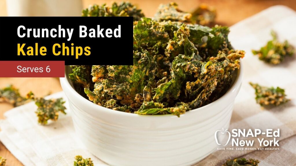 Crunchy Baked Kale Chips