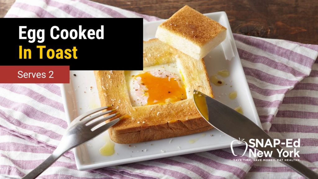 Egg Cooked in Toast