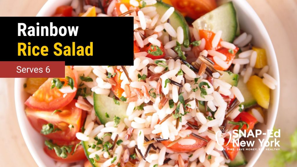 Rainbow Rice Salad