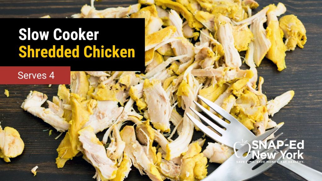 Slow Cooker Shredded Chicken