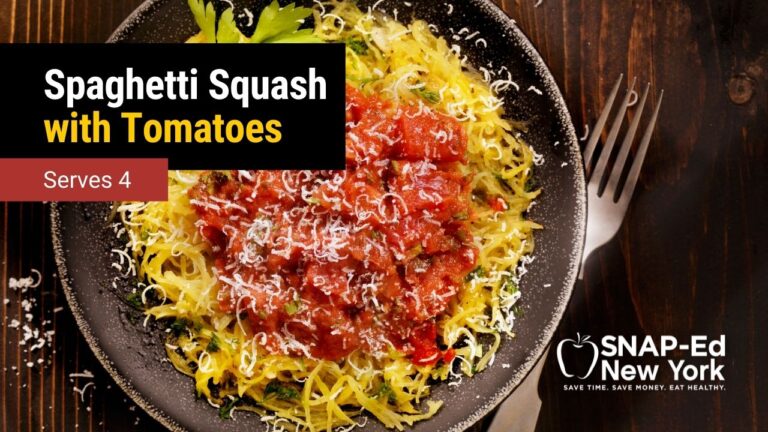 Spaghetti Squash with Tomatoes