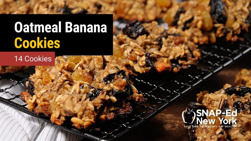 banana oatmeal cookies