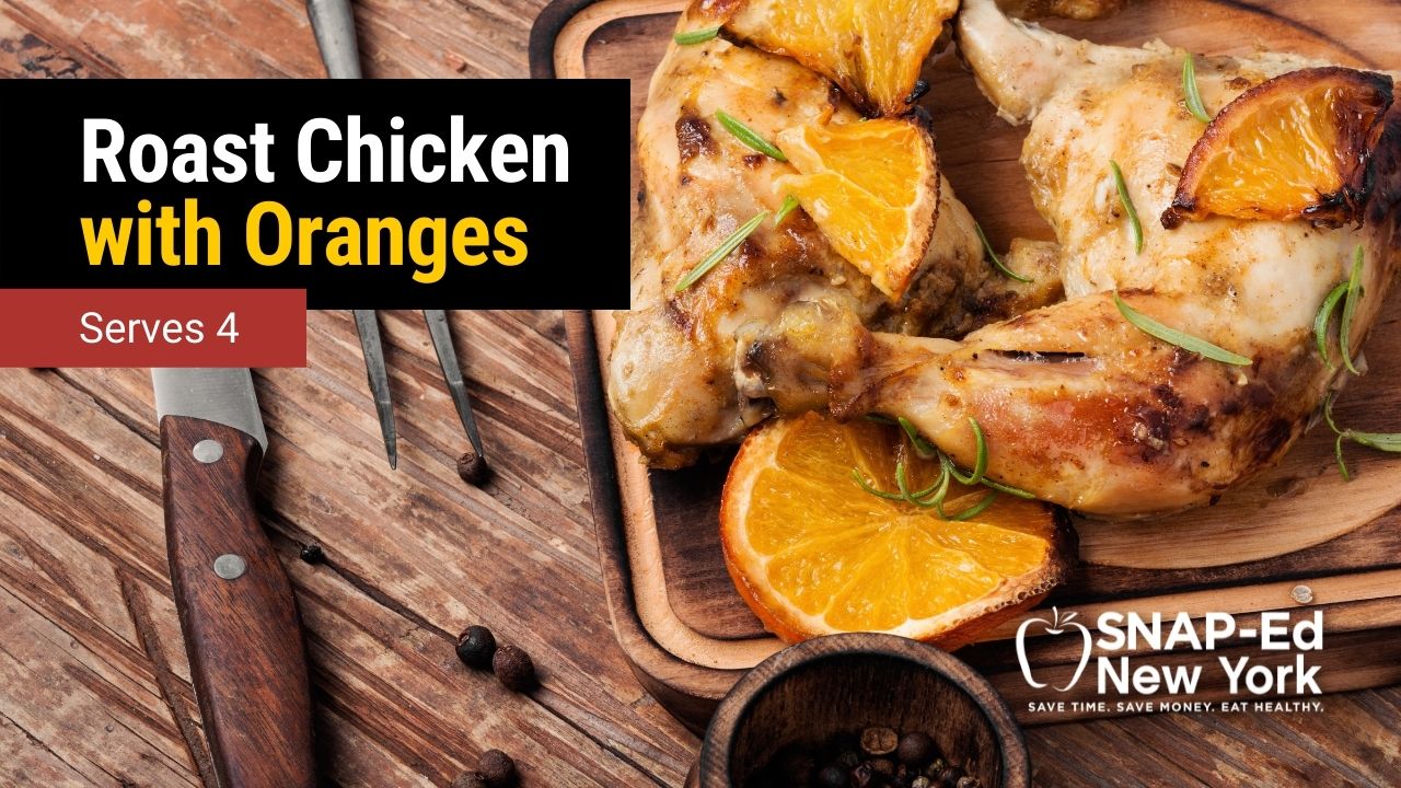 Roast Chicken with Oranges