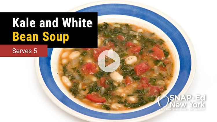 Kale and White Bean Soup Alternative