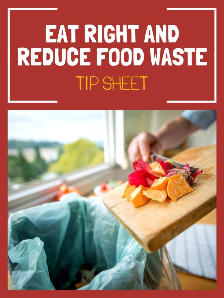 Eat Right and Reduce Food Waste