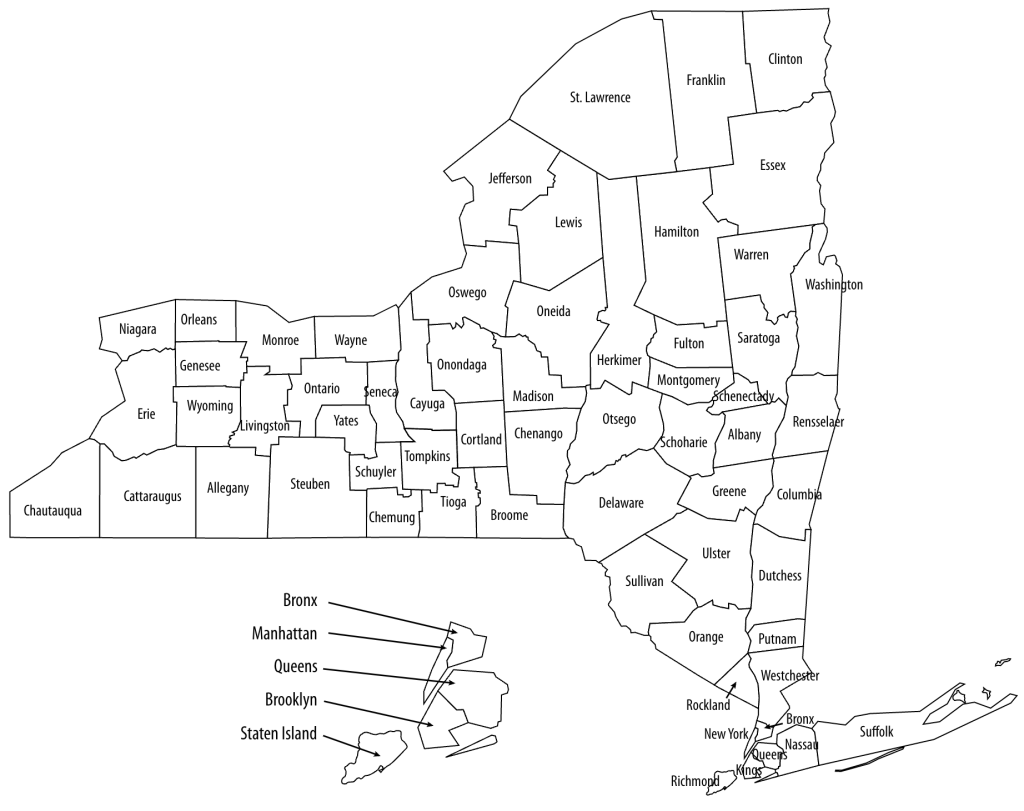 ny state map